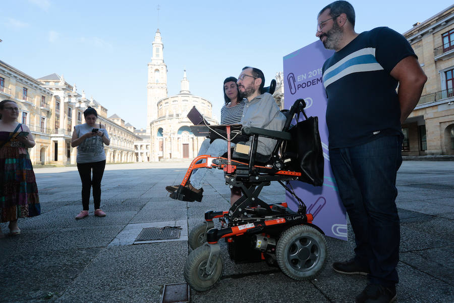 Fotos Pablo Echenique En Gij N El Comercio Diario De Asturias